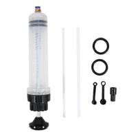 200CC Car Oil Fluid Extractor Filling Syringe Auto Oil Change Syringe with Hose Manual Fuel Fluid Oil Change Evacuator Pump