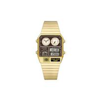 CITIZEN Eco-Drive serijos bendra serija ip bendras modelis madingas atsparus vandeniui Kvarcinis Plieninė apyrankė tas pats stilius vyrams ir moterims auksinis ciferblatas JG2103-72XD auksas