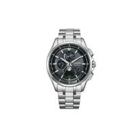 CITIZEN Attesa Series 100 Meters Waterproof Solar Quartz Super Titanium Strap Men's Watch Black Dial BY1001-66E juoda