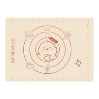Thickened Dough Rolling Pad Silicone Cake Sheet Liner Cooking Gadgets Kneading Mat  Pizza 50cmx40cmx1mm
