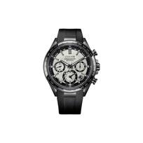 CITIZEN Attesa series luminous display casual fashion waterproof light Quartz titanium PU strap men and women same style silver dial CC4055-14H mėlyna