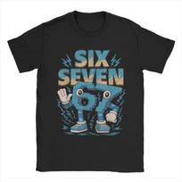 Teal A Brain Rot 67 Six Seven Funny Gamer Meme for Men and Women Oversized TShirt 67 Funny Italian Gaming Y2k Tee Tops Cotton S juoda