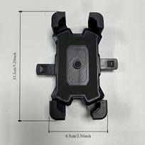 Heavy-Duty PVC Bike Phone Holder with GPS Mount – Universal for E-Bikes, Motorcycles & Scooters, Cycling Accessory juoda