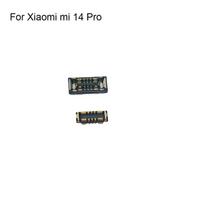 2PCS Inner FPC Connector Battery Holder Clip Contact For Xiaomi mi 14 Pro Mi14 Pro Logic on Mainboard on Ribbon On board
