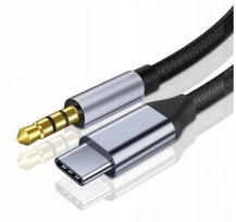 Kabel Adapter Przejściówka Typ Usb-C 3.1 Mini Jack 3,5Mm Audio Aux Dac 1,5M