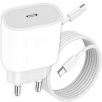 Szybka Ładowarka Zasilacz Usb C 35W Do Iphone 15 Pro Max Plus Kabel 1M 60W
