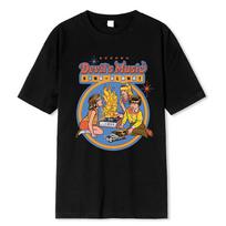 Horror Comic Series Stereo Devil'S Music Sing Along Men Tshirt Tee Clothes Breathable Tshirt Summer Loose Cotto Top S įvairiaspalvis