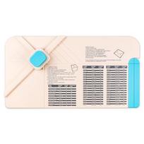 Punch Board Multi-Functional Scoring Board with Scoring Tool Paper Craft Tool for Card Making Envelope Creating and Scrapbooking Projects One Size