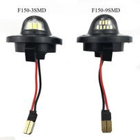 2x LED License Number Plate Lights Tag Light Lamp For Ford F150 F250 F350 Super Duty Ranger Explorer Bronco Excursion Expedition 2PCS-3SMD