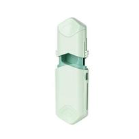 Telescopic Design Portable Pill Cutter Food Grade Medicine Divider  Health Care žalia