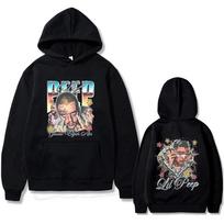 Rapper Lil Peep Cry Baby Double Sided Print Hoodies Men Women Hip Hop Fashion Vintage Streetwear Male Hoodies S
