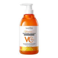 Vitaminas C Kūno prausiklis 520g SADOER Balinantis Drėkinantis Valantis Kūno prausiklis 1