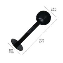 Coffee Scoop and Tamper Espresso Coffee Measuring Tamping Scoop Espresso Tools for attractive appearance Measuring and Tamping