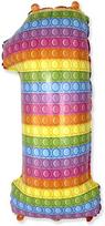 Balon Foliowy Cyfra 1 Jeden Pop It Urodziny 85Cm