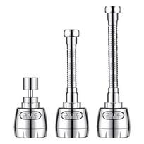 Extensor de grifo universal para cocina, aireador giratorio de 360°, filtro antisalpicaduras
