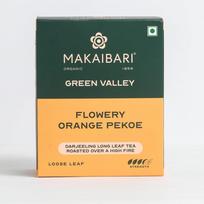 Makaibari Apoorva Green Valley Flowery Orange Pekoe Organic Darjeeling Whole Leaf Black Tea 250 g Premium Loose Leaf