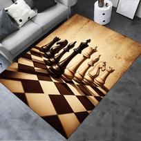 2025 New Chess piece Carpet Rug for Living Room Bedroom Home Sofa Decoration,Kids play Non-slip Floor Mat 40x60cm( 15x23in )