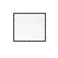Waterproof Outdoor Protective Cover for Greenhouse Garden Patio Chicken Coop Plant Rain Shield Transparent Sheet with Reinforced Edges and Grommets One Size