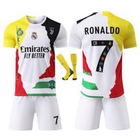 Real Madrid Ronaldo Vaikų Futbolo Marškinėliai YSHT Poliesteris Daugiaspalviai 160-170cm Sportinė Apranga 100-110 CM