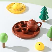 Antique Miniature Tea Set Multipurpose Kung Fu Tea Set Tea Pet Ornament Fingertip Pot  for Children Style 8
