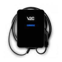 Sieninė elektromobilio įkrovimo stotelė 22kW Type 2 32A 3 fazės su 5m kabeliu WiFi smart Trydan V2C