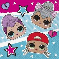Serwetki Lol Surprise Urodziny Party 25X25Cm 16Szt
