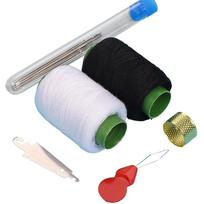 6/25/34PCS Multi-Purpose Sewing Tool Set with Top Needle Easy Sewing Needle and Thread Kit Quilt Sewing Needle