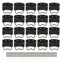 20 Sets Metal Spray-Paint Drawer Pulls Antique Camphor Wood Cabinet Handles  Drawer