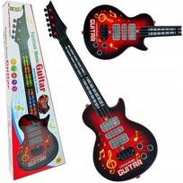 Gitara Rockowa Elektryczna Dla Dzieci Świeci Gra Struny Instrument