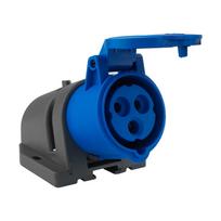 Gniazdo Natynkowe Kempingowe Cee 16A 3P 230V Ip44 Niebieskie 2P+Z