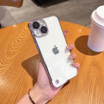 Frameless Camera Protection Clear Phone Case For Iphone 14 13 12 11 Pro Max 14 Plus 14pro Max Ultra Thin Transparent Pc Cover For iPhone 14