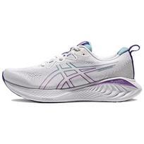 Asics  Gel Cumulus 25 White Gris Blue Women Sneakers 1012B441-103 40 white