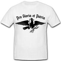 Pro Gloria Et Patria Prūsija Prūsijos erelis Šlovė 11498 Unisex marškinėliai S