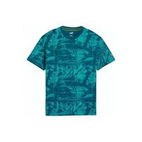 Puma Mercedes-AMG Petronas F1 Graffiti Print Casual Crew Neck T-Shirt Men Tops Blue 624016-87 2XL blue