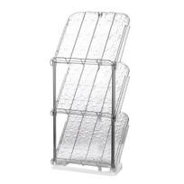 Sloping Narrow Shoe Rack 5 Tiers Sturdy Construction Easy Assembly Shoe Storage Triple Layer