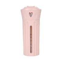 Travel Dispenser 4-In-1 Travel Bottles Leak Proof Toiletries Sub-bottle Refillable Shower Gel Soap Empty Container Kit Bottle rožinė