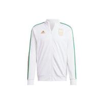 Adidas Italija Dna Sportinis Džemperis Dryžuotas Spalvų Blokuotas Retro Sportinė Striukė Vyriškos Striukės Baltas IT9765 XL white