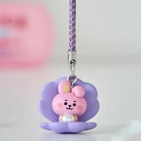 BT21 BABY PEARL Figure Strap (TATA, COOKY, SHOOKY, CHIMMY, MANG, RJ, KOYA) (8 Options) #COOKY