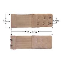 1/10pcs Bra Extender for Women's Elastic Bra Extension Strap Hook Clip Expander Adjustable Belt Buckle Intimates Accessories One Size