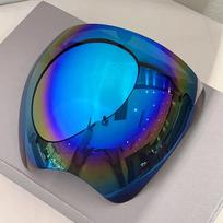 Huge Sports Goggle Men Futuristic Mirror Outdoor Cycling Protective Sunglasses Women Trendy Wrapped Round Anti-UV Shades
