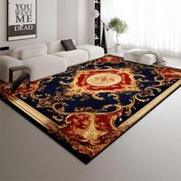 European Style Easy Clean Home Decoration Luxury Large Living Room Carpet Foldable Room Decor Rug Big Size Dressing Table Mat 60*90cm