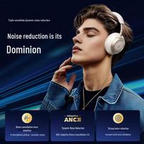 SoundCore Space One Pro Aktyvų triukšmą slopinančios Ausinės per ausis Bluetooth balta