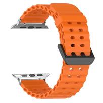 Vandenyno silikoninis dirželis Apple Watch juostai Ultra 3 49mm Series 11 10 42mm 46mm Juosta IWatch 9 8 7 6 5 4 SE3 3 2 1 45mm 44mm 38mm 40mm 41mm