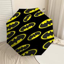1PC Batman logo Umbrella-8-Rib Reinforced, Automatic Open, Lightweight & Durable, Cute Fashion Accessory for Outdoor, D2659