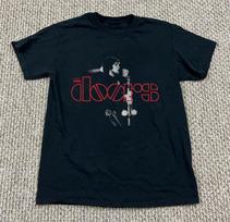 Hot! The Doors Jim Morrison T Shirt, Unisex Black Cotton T-shirt, Size S-5XL Unisex T-Shirt S