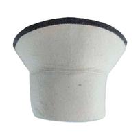 Felt Sauna Hat Wool Sauna Hat Thickened Wool Felt Heat Protection pilka spalva