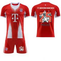 2025-26 Bayern home jersey #9 Kane #10 Musiala Football Jerseys 16