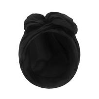 French Vintage Turban Hat Fashion Female Bandana Headband Women's Hair Cover Cap Ladies Head Wraps Muslim Headscarf Bonnet juoda