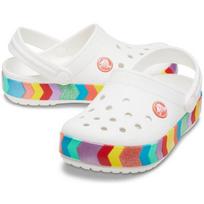 Crocs Crocband Chevron karoliukais klumpės 207007 100 207007100 (white)/C5(120mm)