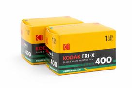Eastman Kodak Black and White Negative 36 2 rolls TRI-X400 Film, 35mm, exposures,